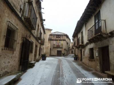 Villa de Pedraza y el Cañón del Río Cega; senderismo en lugo